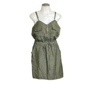 Cozy Co By Cozy Casual.Women Pocket Green Color Dress Size S‎